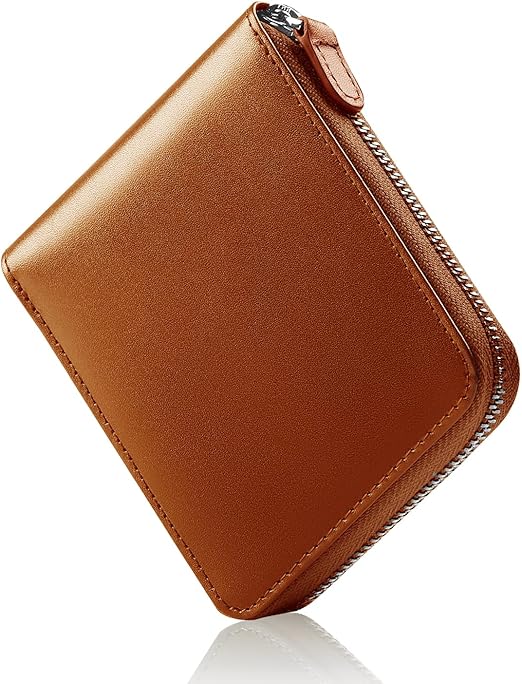 Amazon | 財布 メンズ 2つ折り 日本栃木 レザー 二つ折り財布